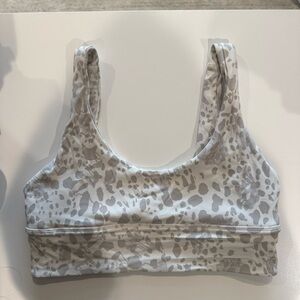 Women's Leopard camo Print Sports Bra